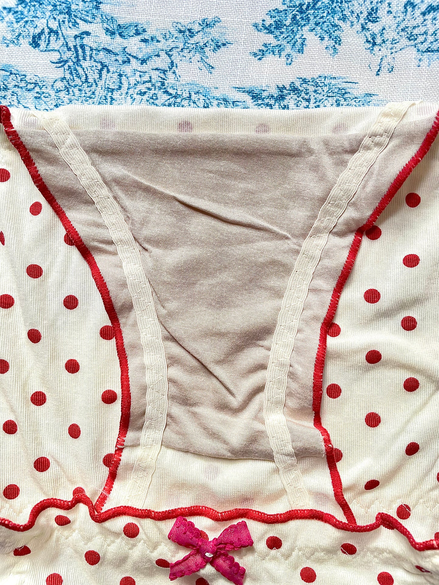 Red Polka Dot Panty-4