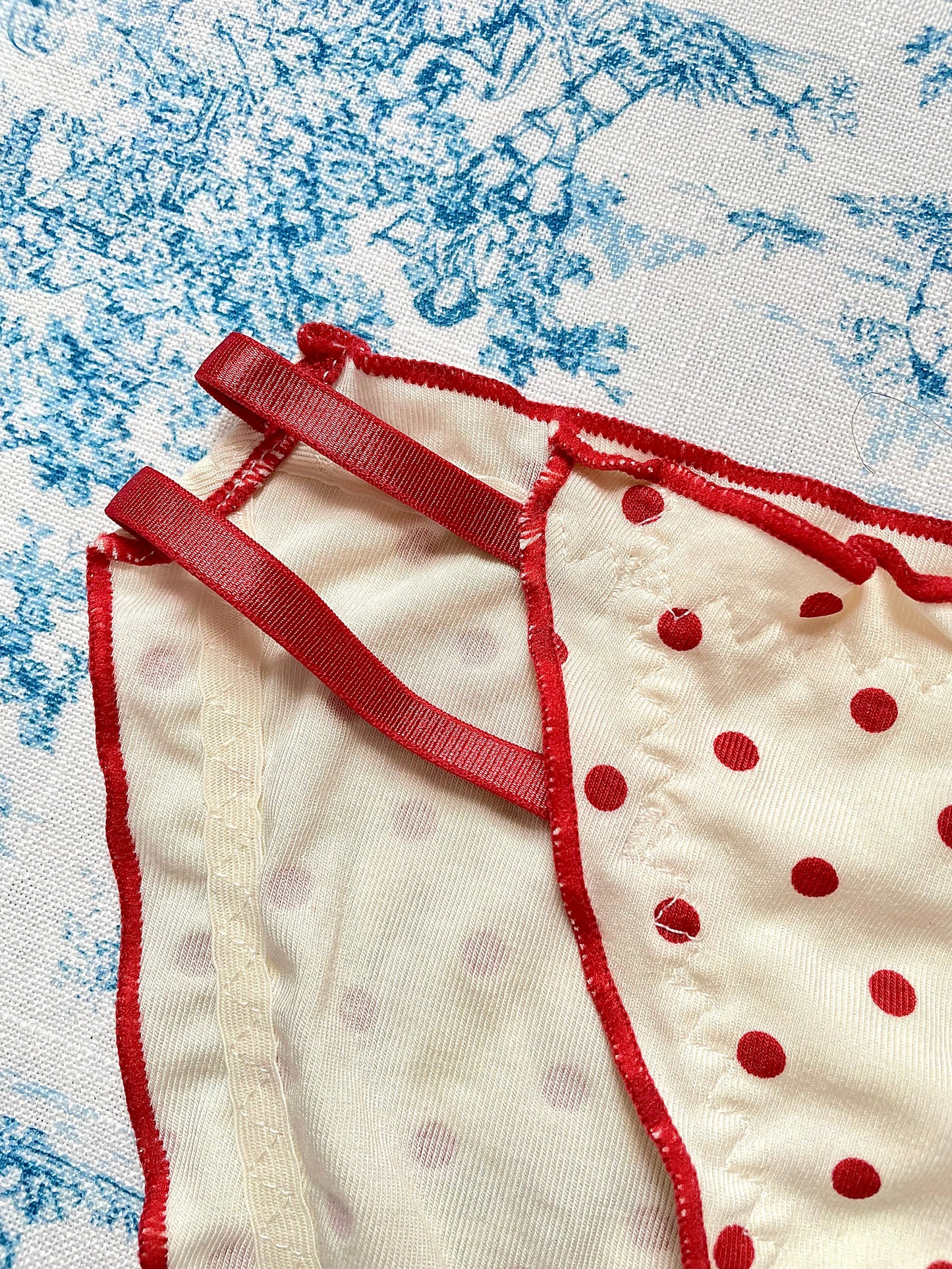 Red Polka Dot Panty-3