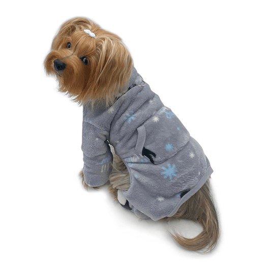 Klippo Ultra Thick Plush Penguin Turtleneck Pajamas for Dogs-0