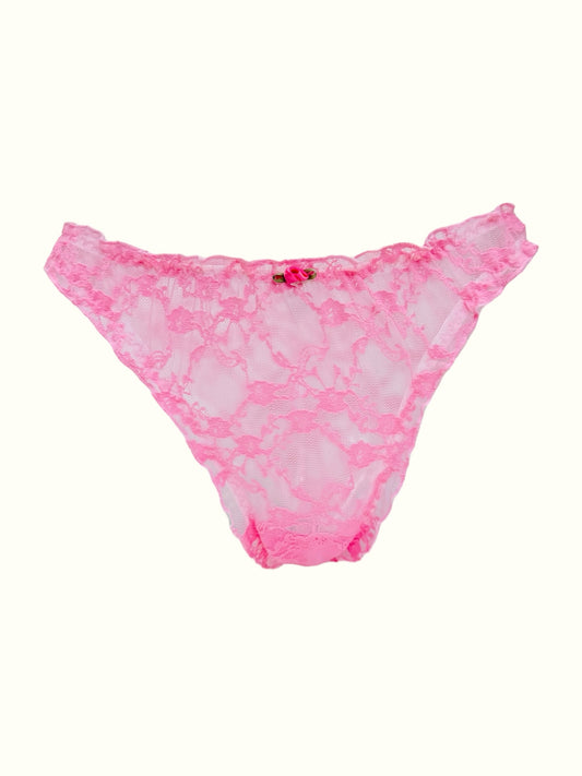 Rosy Lace Charm Panty-0